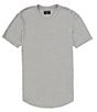 Color:Alloy - Image 1 - Tri-Blend Scallop Crew Short Sleeve T-Shirt