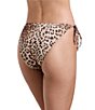 Gottex Jasper Shimmer Leopard Tie Side Hipster Swim Bottom - Image 2