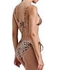 Gottex Jasper Shimmer Leopard Triangle Swim Top & Shimmer Leopard Tie Side Hipster Swim Bottom - Image 2