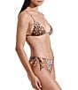 Gottex Jasper Shimmer Leopard Triangle Swim Top & Shimmer Leopard Tie Side Hipster Swim Bottom - Image 3