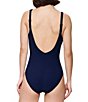 Gottex Modern Lux Scoop Neck Moderate Coverage One Piece Swimsuit - Image 5