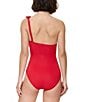 Gottex Modern Muse Solid One Shoulder One Piece Swimsuit - Image 2