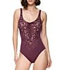 Gottex Versailles Eyelet Lace Scoop Neck Moderate Coverage One Piece Swimsuit - Image 1