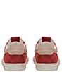 Color:Red - Image 3 - Men's Charlie Leather Sneakers