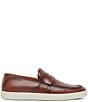 Color:Cuoio - Image 1 - Men's Paros Leahter Penny Loafers