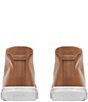 Color:Cuoio - Image 3 - Men's Royale High Leather Sneakers