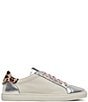 Color:Blush/Multi - Image 1 - Reign Metallic Leather Sneakers