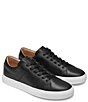 Color:Nero - Image 3 - Women's Royale Leather Lace-Up Sneakers