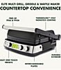 GreenPan Elite Multi Grill, Griddle, & Waffle Maker, Color:Cloud Cream - Image 2