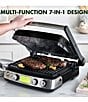GreenPan Elite Multi Grill, Griddle, & Waffle Maker, Color:Cloud Cream - Image 4
