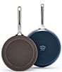Color:Oxford Blue - Image 1 - Greenpan GP5 2-Pack Frying Pan Set