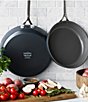GreenPan Greenpan GP5 2-Pack Frying Pan Set, Color:Slate - Image 2