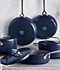 GreenPan Greenpan GP5 Hard Anodized 15-Piece Cookware Set, Color:Oxford Blue - Image 6
