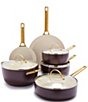 Color:Merlot - Image 1 - Reserve 10-Piece Cookware Set