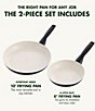 GreenPan Rio Ceramic Nonstick 8#double; and 10#double; Frypan Set - Image 6