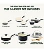 GreenPan Rio Ceramic Nonstick 16-Piece Cookware Set - Image 5