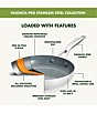 GreenPan Valencia Pro Stainless Steel 8#double; and 10#double; Frypan Set - Image 3