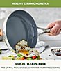 GreenPan Valencia Pro Stainless Steel 8#double; and 10#double; Frypan Set - Image 4