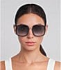 Gucci Women's Logo Square Framed Sunglasses - Image 2