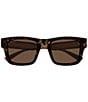 Gucci Men's G Monogram Wirecore 52mm Square Sunglasses - Image 2