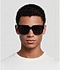 Gucci Men's Gg1084s 54mm Rectangle Sunglasses - Image 4