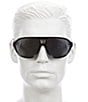 Color:Black - Image 3 - Men's Gg1239s 58mm Navigator Mountain Sunglasses