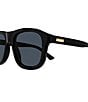 Color:Black - Image 3 - Men's GG1316S 54mm Navigator Sunglasses