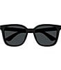 Color:Black - Image 2 - Men's GG1346SK 56mm Rectangle Sunglasses