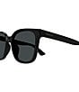 Color:Black - Image 3 - Men's GG1346SK 56mm Rectangle Sunglasses