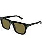 Gucci Men's GG2242S 51mm Square Sunglasses - Image 1