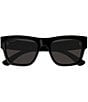 Gucci Men's Gucci Lacquered 54mm Square Sunglasses, Color:Shiny Black - Image 2