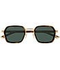 Gucci Men's Lettering Noble Tip 51mm Rectangle Sunglasses - Image 2