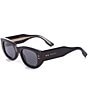 Color:Black - Image 1 - Unisex Gg1215S 51mm Rectangle Sunglasses