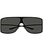 Gucci Unisex GG2276S 80mm Shield Sunglasses - Image 2