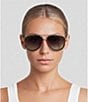 Gucci Women's Aviator 57mm Sunglasses - Image 2