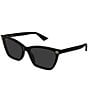Gucci Women's Double G 56mm Cat Eye Sunglasses - Image 4