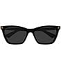 Gucci Women's Double G 56mm Cat Eye Sunglasses - Image 5
