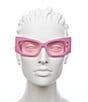 Color:Pink - Image 2 - Women's GG Blondie 62mm Cat Eye Sunglasses