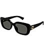 Gucci Women's GG Muse 55mm Rectangle Sunglasses - Image 4