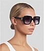 Gucci Women's Gg0876sa Rectangular 59mm Sunglasses - Image 6