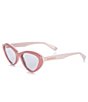 Color:Pink - Image 1 - Women's Gg1170s 54mm Cat Eye Sunglasses