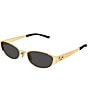 Gucci Women's GG2197S 55mm Oval Sunglasses - Image 1
