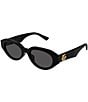 Gucci Women's GG2206S 53mm Round Sunglasses - Image 1