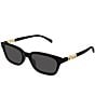Gucci Women's GG2208S 53mm Rectangle Sunglasses - Image 1