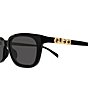 Gucci Women's GG2208S 53mm Rectangle Sunglasses - Image 3