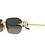 Gucci Women's GG2228S 57mm Rectangle Sunglasses - Image 3