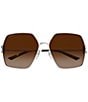 Gucci Women's Interlocking G 61mm Square Sunglasses - Image 5