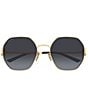 Gucci Women's Interlocking G Stuck GG 58mm Geometric Sunglasses - Image 2