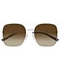 Gucci Women's Through Horsebit 58mm Square Sunglasses - Image 5