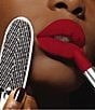 Color:Chevron - Image 4 - Rouge G Fashion-Inspired Luxurious Velvet Lipstick Case
